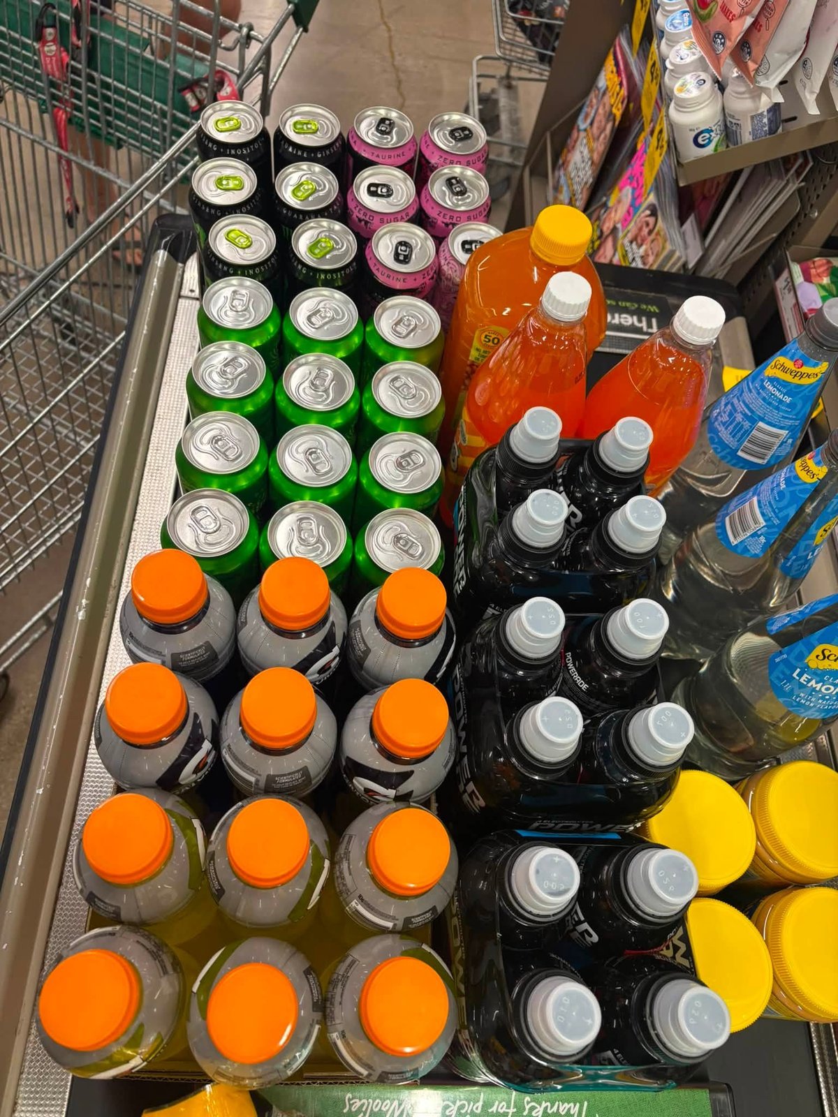 Cold drinks, soft drinks and bottled beverages available at Giru Convenience in Giru, Queensland